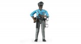 BRUDER Rendőr figura felszereléssel (sötét bőr) (60051)