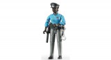 BRUDER Rendőrnő figura felszereléssel (sötét bőr) (60431)