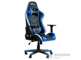 ByteZone THUNDER gaming szék, poliamid, PU bőr, fekete-kék