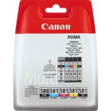 Canon PGI-580BK/CLI-581 BK/C/M/Y patron multipack  (2078C005) (2078C005) - Nyomtató Patron