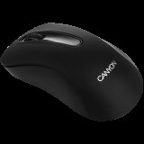 CANYON BARBONE, Wired Optical Mouse with 3 buttons, 1200 DPI optical technology for precise tracking, black,cable length 1.5m, 108*65*38mm, 0.076kg (CNE-CMS2SP) - Egér