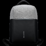 CANYON BP-G9 Anti-theft backpack for 15.6'' laptop, material 900D glued polyester and 600D polyester, black/dark gray, USB cable length0.6M, 400x210x480mm, 1kg,capacity 20L (CNS-CBP5BG9) - Notebook Táska
