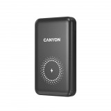 Canyon CNS-CPB1001B 10000mAh Power Bank vezeték nélküli töltés funkcióval fekete (CNS-CPB1001B) - Power Bank