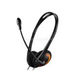 CANYON PC Mikrofonos Headset (fekete/narancs) (CNS-CHS01BO)