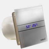 CATA E-GLAS  fürdőszoba ventilátor üveg előlappal - led-vilagitas - 100 - feher