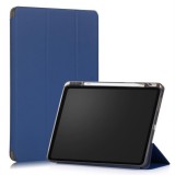 Cellect Apple iPad 12.9 2020 tablet tok toll tartóval, Kék
