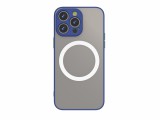 Cellect Apple iPhone 14 Pro Max kék-zöld mágneses műanyag tok
