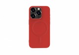 Cellect Apple iPhone 15 piros mágneses szilikon tok
