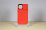 Cellect Apple iPhone14 Plus piros TPU+PC kameravédős tok