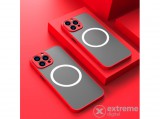 Cellect iPhone 14 Pro Max mágneses műanyag tok, piros-feket