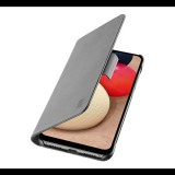 CELLULARLINE BOOK tok álló, bőr hatású (FLIP, oldalra nyíló, bankkártya tartó) FEKETE [Xiaomi Redmi 9T] (BOOK3XIAORE9TK) - Telefontok