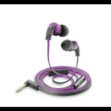 CELLULARLINE MOSQUITO In-Ear fülhallgató SZTEREO (3.5mm jack, mikrofon, felvevő gomb, könnyű, lapos kábel) RÓZSASZÍN (APMOSQUITO4) (APMOSQUITO4) - Fülhallgató