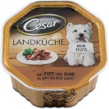 Cesar pulyka- és marhahúsos kutyaeledel alutálkában (35 x 150 g) 5.25kg