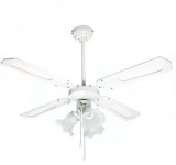 CF 1050 L Mennyezeti ventilátor, fehér, 3xE27 lámpa, 105 cm, 50 W