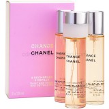 Chanel Chance 3 x 20 ml eau de toilette töltelék hölgyeknek eau de toilette