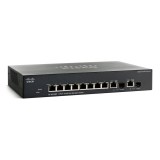Cisco SF302-08 8 LAN 10/100Mbps 1 miniGBIC menedzselhető rack switch SRW208G-K9-G5 (SRW208G-K9-G5) - Ethernet Switch