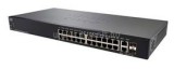 Cisco SG250-26 24port GbE LAN 2x GbE SFP Smart menedzselhető switch (SG250-26-K9-EU)