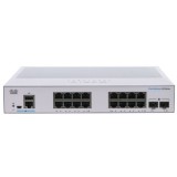 CISCO Switch 16 port, Gigabit - CBS350-16T-2G-EU (SG350-20-K9-EU utódja) (CBS350-16T-2G-EU) - Ethernet Switch