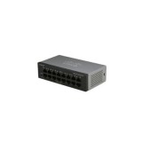 CISCO Switch 16x100Mbps, Asztali, Nem Menedzselhető - SF110D-16-EU (SF110D-16-EU) - Ethernet Switch