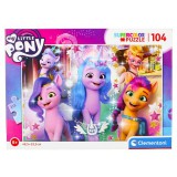Clementoni My Little Pony 104 db-os supercolor puzzle (25738) (CL25738) - Kirakós, Puzzle