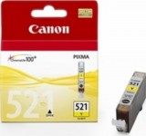 CLI-521Y Tintapatron Pixma iP3600, 4600, MP540 nyomtatókhoz, CANON sárga, 9ml (eredeti)