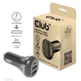 Club3D 36W Notebook/Laptop Power Car Charger Black CAC-1921