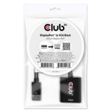 Club3D Displayport - D-Sub fekete aktív adapter (CAC-2013)
