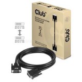 Club3D DVI-D Dual Link - DVI-D Dual Link 3m kétirányú kábel (CAC-1223)