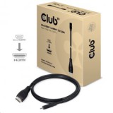 CLUB3D Micro HDMI - HDMI 2.0 kábel, 1m (CAC-1351)