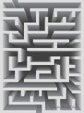 Consalnet 3D labirintus vlies poszter, fotótapéta 2450VE-A /206x275 cm/