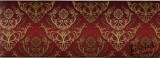 Consalnet Bordó-arany barokk mintás öntapadó bordűr