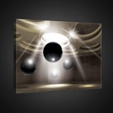 Consalnet Vászonkép, Gömbök a fényben, 60x40 cm méretben