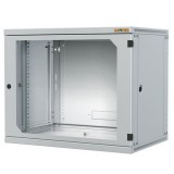 Conteg 12U 19" fali rack szekrény 600x400 szürke  (RUN-12-60/40) (RUN-12-60/40) - Rack szekrény