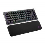 Cooler master vezeték nélküli billentyűzet ck721 65 rgb mechanikus gaming, red switch, space grey, magyar ck-721-gktr1-hu