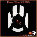 Corepad Mouse Rubber Sticker #753 - Razer Viper V2 PRO Wireless gaming Soft Grips fehér