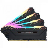 Corsair 64GB DDR4 3600MHz Kit(4x16GB) Vengeance RGB Pro Black CMW64GX4M4D3600C18