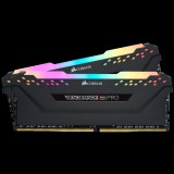 CORSAIR Vengeance RGB Pro Fekete DDR4, 3600MHz 16GB (2 x 8GB) memória (CMW16GX4M2C3600C18) - Memória