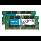 Crucial - DDR4 - 32 GB: 2 x 16 GB - SO-DIMM 260-pin - unbuffered (CT2K16G4SFRA32A) - Memória