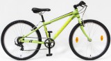 Csepel Woodlands Zero 6 sebességes alu gyermek kerékpár zöld