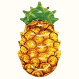 Cukicuccok Kft. Felfújható matrac ananász, sárga