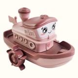Cukicuccok Kft. Felhúzhaztó fürdő játék hajó, rózsaszín
