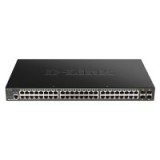 D-link 48-port Gigabit Smart Managed Switch with 4x 10G SFP+ ports, 370Watts - 4