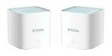 D-Link M15-2 EAGLE PRO AI, AX1500, WiFi 6, Kétsávos, MU-MIMO, 1.5Gbps, Fehér WiFi rendszer (2-pack)