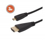 Delight 20425 Micro HDMI kábel • 3 m