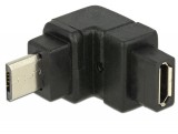 Delock adapter usb 2.0 micro-b apa usb 2.0 micro-b anya elforgatott vég&#369;
