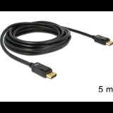Delock DL82425 Displayport kábel 5m apa/apa (82425) - DisplayPort