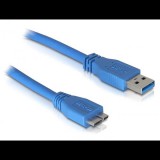 Delock DL82531 USB3.0 A –> Micro USB3.0 átalakító kábel 1 m (DL82531) - Adatkábel