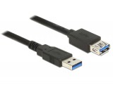 DeLock Extension cable USB 3.0 Type-A male > USB 3.0 Type-A female 2m Black 85056