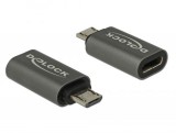 DeLock USB2.0 Micro-B apa - USB Type-C 2.0 anya adapter 65927