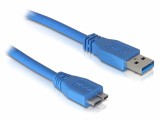 Delock USB3.0 A  Micro USB3.0 átalakító kábel, 1 m.